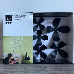 Umbra Wallflower Wall Decor Set of 25
